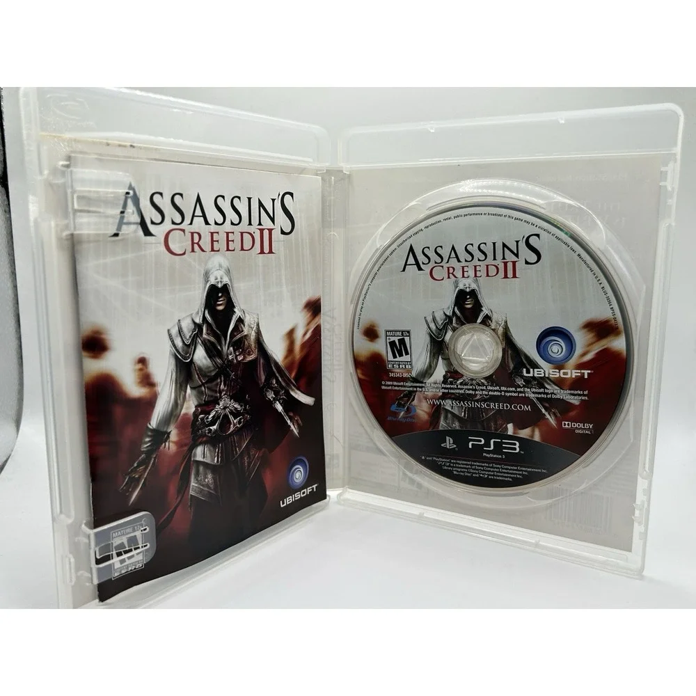 Assassin's Creed II Sony PlayStation 3 2009 Complete With Manual‎ EUC